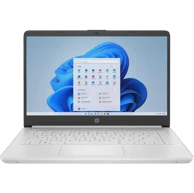 HP Laptop 14s-dq0013na / Intel Celeron N4120, 14.0", 1366x768, 4GB, 128GB SSD, Windows 11 Home S, bijeli